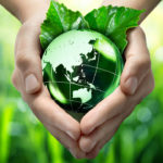 ecological concept - protect world's green - Orient